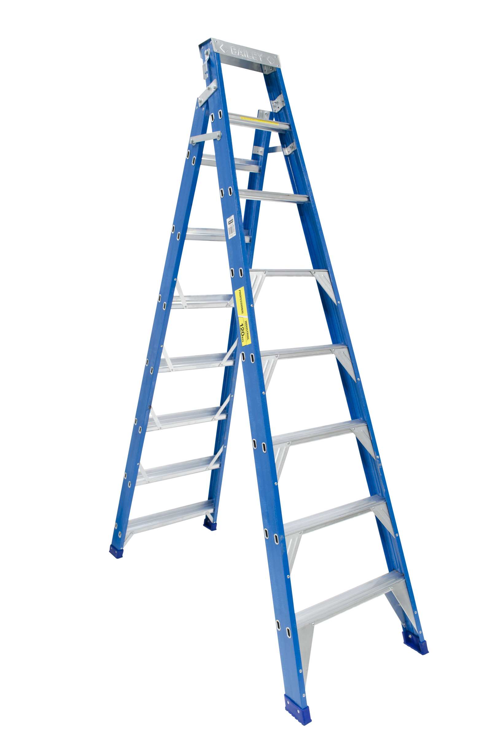 BAILEY - RFDP 8/14 ( 2.4M/4.5M) LADDER FIBREGLASS LOAD RATED 120KG